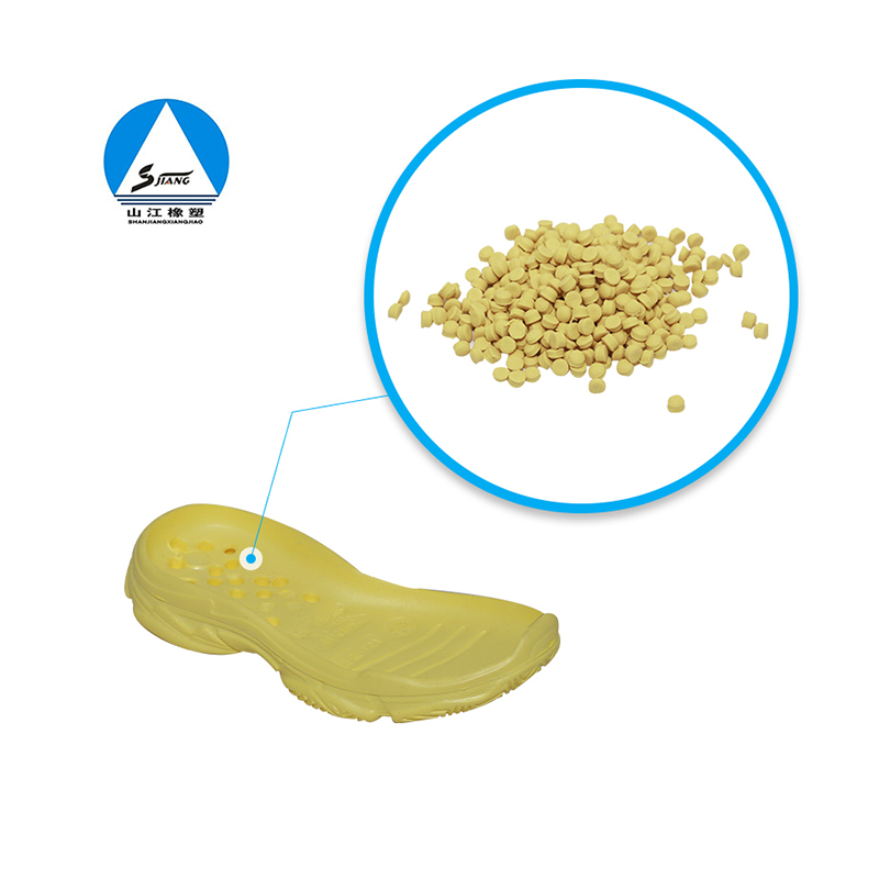 EVA橡塑发泡鞋底胶粒